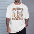 Retro Intensive Care Unit Nurse Halloween Icu Nurse Ghosts T-Shirt Gifts for Him