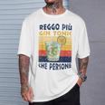 Retrointage Reggo Più Gin Tonic Che Persone Maglietta Regalos para él