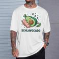 Schlavocado Official Sleep Pyjamas Sleep Avocado T-Shirt Geschenke für Ihn