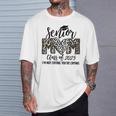 Senior Mom Class Of 2025 Senior Mama 2025 Graduation Leopard T-Shirt Gifts for Him