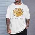 Sweden Kanelbulle Cinnamon Snail Baking Fika Coffee T-Shirt Geschenke für Ihn