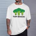 Team Broccolieganegetarian Broccoli T-Shirt Geschenke für Ihn