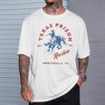 Texas Prison Rodeo Cowboy Western T-Shirt Gifts for Him