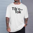 Tik'ers Gonna Tok Gray T-Shirt Geschenke für Ihn