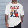Time To Take Out Garbage Trump Garbage Trash Truck T-Shirt Gifts for Him