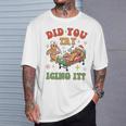 Did You Try Icing It Nurse Christmas Physical Therapist T-Shirt Gifts for Him