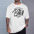Vacaciones Deerano En Bali Waves En Indonesia Camiseta unisex Regalos para él