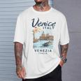 Venice Italy Enice Italiaintage T-Shirt Geschenke für Ihn