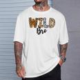 Wild Bro Zoo Born Two Be Wild B-Day Safari Jungle Animal T-Shirt Gifts for Him