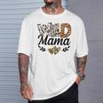 Wild Mama Birthday Family Mom Safari Zoo Jungle Animals T-Shirt Gifts for Him