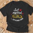 Just Married Gifts, Wedding Anniversary Shirts