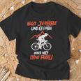 60 Jahre Und Ich Fahre Immer Noch Ohne Akku Bicycle T-Shirt Geschenke für alte Männer