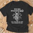 60Th Birthday Man Endlich 60 Jahre Knackige 60 T-Shirt Geschenke für alte Männer