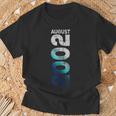 Agosto 2002 Edición Limitada 2002 Retro 2002Intage 2002 Camiseta unisex Regalos para ancianos