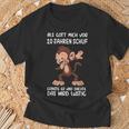 Als Gott Mich 20 Jahren Schuf Monkey Birthday T-Shirt Geschenke für alte Männer