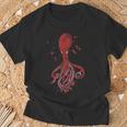 Amante De Los Animales Del Mar Buceo Océano Kraken Octopus Camiseta unisex Regalos para ancianos