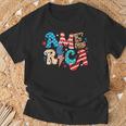 America 4Th Of July Independence Day 1776 Vintage Retro T-Shirt Gifts for Old Men