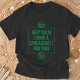 Amusant Excel Spreadsheets Cadeau Pour Les Amoureux Comptables Hommes S T-Shirt Cadeaux pour les vieillards