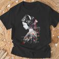 Anime Dibujo Es Arte Gráfico Geométrico Heaphone Anime Camiseta unisex Regalos para ancianos