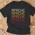 Apache Ok Intage Style Oklahoma T-Shirt Geschenke für alte Männer