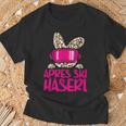 Après Ski Haserl Skier Apres Ski Party Leo Print T-Shirt Geschenke für alte Männer