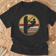 Arborista Cuidado Árboles Retro -Intage Podador Arborista Camiseta unisex Regalos para ancianos