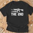 Armas I Plead La Segunda Enmienda Nra Derechos De Armas Ar 15 Camiseta unisex Regalos para ancianos