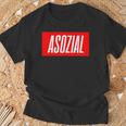 Asozial T-Shirt Geschenke für alte Männer