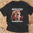 Ausser Betrieb X Geduldsfaden Gerissen Squirrel Coffee T-Shirt Geschenke für alte Männer