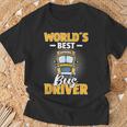 Autobús Del Conductor Profesión Escuela Autobús Escuela Camiseta unisex Regalos para ancianos