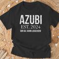 Azubi Est 2024 Apprentice Apprentice T-Shirt Geschenke für alte Männer