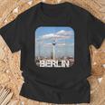 Berlin Tv Tower T-Shirt Geschenke für alte Männer