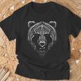 Berserker Bear Warrior Odin Nordic Mythologyiking T-Shirt Geschenke für alte Männer