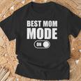 Best Mom Mode On Best Mom Best Mom Mode On Camiseta unisex Regalos para ancianos