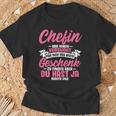 Beste Chefin Best Team Workmate T-Shirt Geschenke für alte Männer