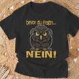 Bevor Du Fragst Nein Women's Children's Owl T-Shirt Geschenke für alte Männer