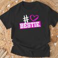 Bff Bestie Best Friend For Two Bffs Girls' Partner Look T-Shirt Geschenke für alte Männer