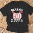 Blas Mir Die Kerzen Aus 50Th Birthday Man T-Shirt Geschenke für alte Männer