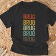 Brug Retro T-Shirt Geschenke für alte Männer