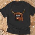 Buffalo Techno T-Shirt Geschenke für alte Männer