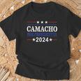 Camacho Para Presidente En 2024 Humor De Las Elecciones Presidenciales Camiseta unisex Regalos para ancianos