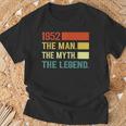Camicia 70° Compleanno 1952 The Man Myth Legend Retro Maglietta Regalos para ancianos
