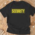 Camicia Di Sicurezza Costume Della Guardia Giurata Ufficiale Maglia A Manica Maglietta Regalos para ancianos