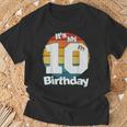 Camisa De Cumpleaños Número 10 Es Mi 10 Cumpleaños Cumpleaños 10 Años Camiseta unisex Regalos para ancianos