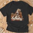 Cane Basset Hound Basset Hound Maglietta Regalos para ancianos