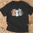 Cat Kitten Cat T-Shirt Geschenke für alte Männer