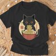 Anime Cat Gifts, Kawaii Cat Shirts, Anime Cat Shirts, Funny Shirts, Ramen Shirts, Anime Shirts, Cat Shirts