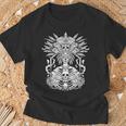 Catrina Blanche Dia De Los Muertos T-Shirt Cadeaux pour les vieillards