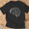 Cerebro Obra Gráfica Arte Cerebro Camiseta unisex Regalos para ancianos