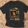 Chapter 55 Fabulous Since 1969 55Th Birthday Melanin T-Shirt Gifts for Old Men
